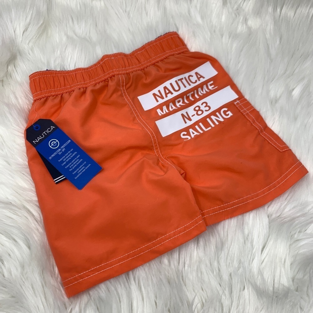 Nautica Hibiscus Anchor Swim Trunk w Graphic - Picture 10 of 10